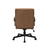 Darrahopens Furniture > Office Beverly Home Office Chair In Brown Fabric