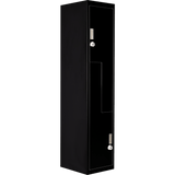 darrahopens Furniture > Office Black Two-Door L-shaped Office Gym Shed Storage Lockers