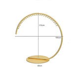 Darrahopens Furniture > Office Commercial Clothing Floor-Standing Hanger High Capacity Curved Clothes Bar Storage Rack 160cm