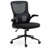 Darrahopens Furniture > Office FORTIA Ergonomic Mesh Office Chair Computer Seat Adjustable Recline, Black