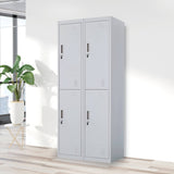 darrahopens Furniture > Office Four-Door Office Gym Shed Storage Locker