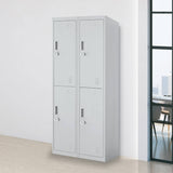 darrahopens Furniture > Office Four-Door Office Gym Shed Storage Locker