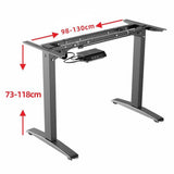 Darrahopens Furniture > Office Gaming Standing Desk Home Office Lift Electric Height Adjustable Sit To Stand Motorized Standing Desk 1160