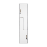 darrahopens Furniture > Office Grey Two-Door L-shaped Office Gym Shed Storage Lockers
