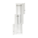 darrahopens Furniture > Office Grey Two-Door L-shaped Office Gym Shed Storage Lockers