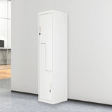 darrahopens Furniture > Office Grey Two-Door L-shaped Office Gym Shed Storage Lockers