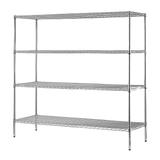 Darrahopens Furniture > Office Modular Wire Storage Shelf 1500 x 350 x 1800mm Steel Shelving