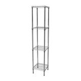 Darrahopens Furniture > Office Modular Wire Storage Shelf 350 x 350 x 1800mm Steel Shelving