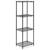 Darrahopens Furniture > Office Modular Wire Storage Shelf 350 x 350 x 1800mm Steel Shelving