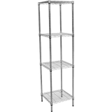 Darrahopens Furniture > Office Modular Wire Storage Shelf 450 x 450 x 1800mm Steel Shelving