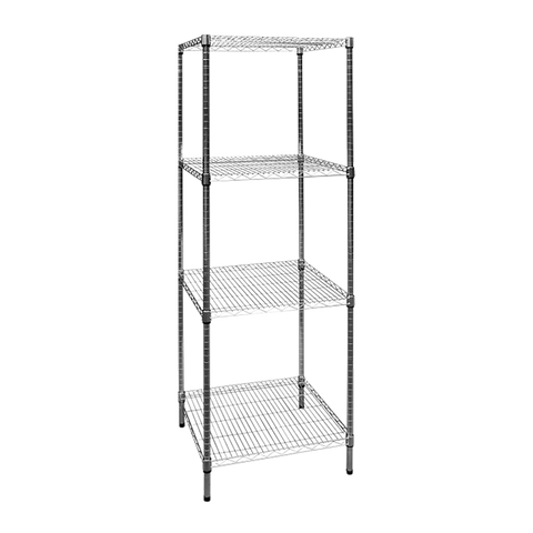 Darrahopens Furniture > Office Modular Wire Storage Shelf 600 x 600 x 1800mm Steel Shelving