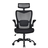 Darrahopens Furniture > Office MONA Ergonomic High Back Flipped Armrest Task Chair In Black