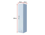 darrahopens Furniture > Office One-Door Office Gym Shed Clothing Locker Cabinet