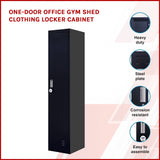 darrahopens Furniture > Office One-Door Office Gym Shed Clothing Locker Cabinet