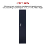 darrahopens Furniture > Office One-Door Office Gym Shed Clothing Locker Cabinet