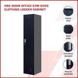 darrahopens Furniture > Office One-Door Office Gym Shed Clothing Locker Cabinet