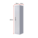 darrahopens Furniture > Office One-Door Office Gym Shed Clothing Locker Cabinet