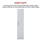darrahopens Furniture > Office One-Door Office Gym Shed Clothing Locker Cabinet