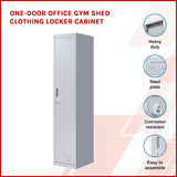 darrahopens Furniture > Office One-Door Office Gym Shed Clothing Locker Cabinet