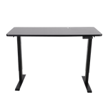 darrahopens Furniture > Office Palermo Standing Desk Sit Stand Height Adjustable Motorised 140cm Table Dual Motor