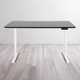 darrahopens Furniture > Office Palermo Standing Desk Sit Stand Height Adjustable Motorised 160cm Table Dual Motor