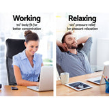 darrahopens Furniture > Office PU Leather Mesh High Back Office Chair - Black