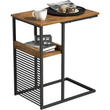 Darrahopens Furniture > Office Sofa Side End Table Wooden Shelf Couch Living Nightstand