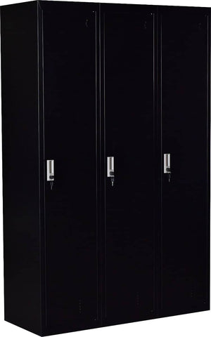 darrahopens Furniture > Office Three-Door Side by Side Office Gym Shed Storage Locker