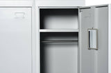 darrahopens Furniture > Office Three-Door Side by Side Office Gym Shed Storage Locker