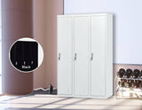 darrahopens Furniture > Office Three-Door Side by Side Office Gym Shed Storage Locker