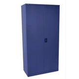 Darrahopens Furniture > Office Two-Door Metal Cabinet Shelf Storage for Home Office Gym