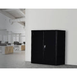 darrahopens Furniture > Office Two-Door Shelf Office Gym Filing Storage Locker Cabinet Safe
