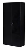 darrahopens Furniture > Office Two-Door Shelf Office Gym Filing Storage Locker Cabinet Safe