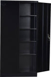 darrahopens Furniture > Office Two-Door Shelf Office Gym Filing Storage Locker Cabinet Safe