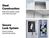 darrahopens Furniture > Office Two-Door Shelf Office Gym Filing Storage Locker Cabinet Safe