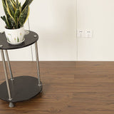 Darrahopens Furniture > Office Vinyl Floor Tiles Self Adhesive Flooring Teak Wood Grain 16 Pack 2.3SQM