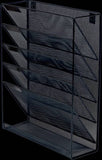 darrahopens Furniture > Office Wall Mount 6 Pocket Hanging File Sorter Organizer Folder Holder Rack Storage