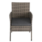 Darrahopens Furniture > Outdoor 4 Seater Wicker Outdoor Lounge Set – Mixed Grey