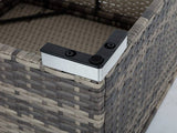 Darrahopens Furniture > Outdoor 6PCS Outdoor Modular Lounge Sofa Coogee - Grey