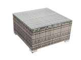 Darrahopens Furniture > Outdoor 6PCS Outdoor Modular Lounge Sofa Coogee - Grey