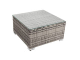Darrahopens Furniture > Outdoor 8PCS Outdoor Furniture Modular Lounge Sofa Lizard - Grey