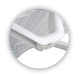 Darrahopens Furniture > Outdoor Aqua Sunlounger - White (1 Year Warranty)