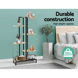 darrahopens Furniture > Outdoor Artiss 6-tier Indoor Outdoor Metal Wood Plant Stand Garden Shelf Garden Display