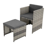 Darrahopens Furniture > Outdoor Bali 11 Piece Outdoor Dining Set - Grey