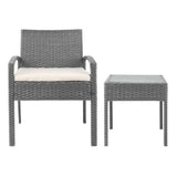 darrahopens Furniture > Outdoor Gardeon 3-piece Outdoor Set - Grey