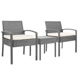 darrahopens Furniture > Outdoor Gardeon 3-piece Outdoor Set - Grey