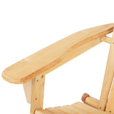 darrahopens Furniture > Outdoor Gardeon 3 Piece Wooden Outdoor Beach Chair and Table Set
