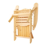darrahopens Furniture > Outdoor Gardeon 3 Piece Wooden Outdoor Beach Chair and Table Set