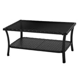 Darrahopens Furniture > Outdoor Gardeon 4 PCS Outdoor Furniture Outdoor Lounge Setting Rattan Patio Dining Set