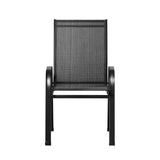 darrahopens Furniture > Outdoor Gardeon 4X Outdoor Stackable Chairs Lounge Chair Bistro Set Patio Furniture